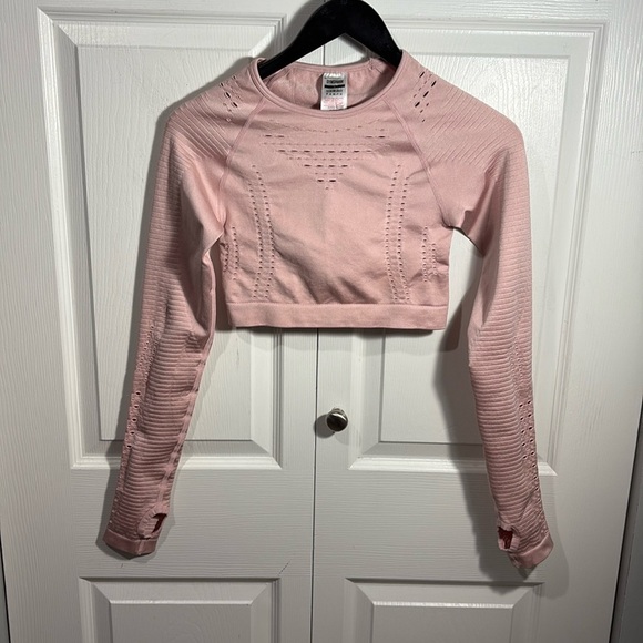 Gymshark Glow seamlesss long sleeve crop top - Picture 2 of 12